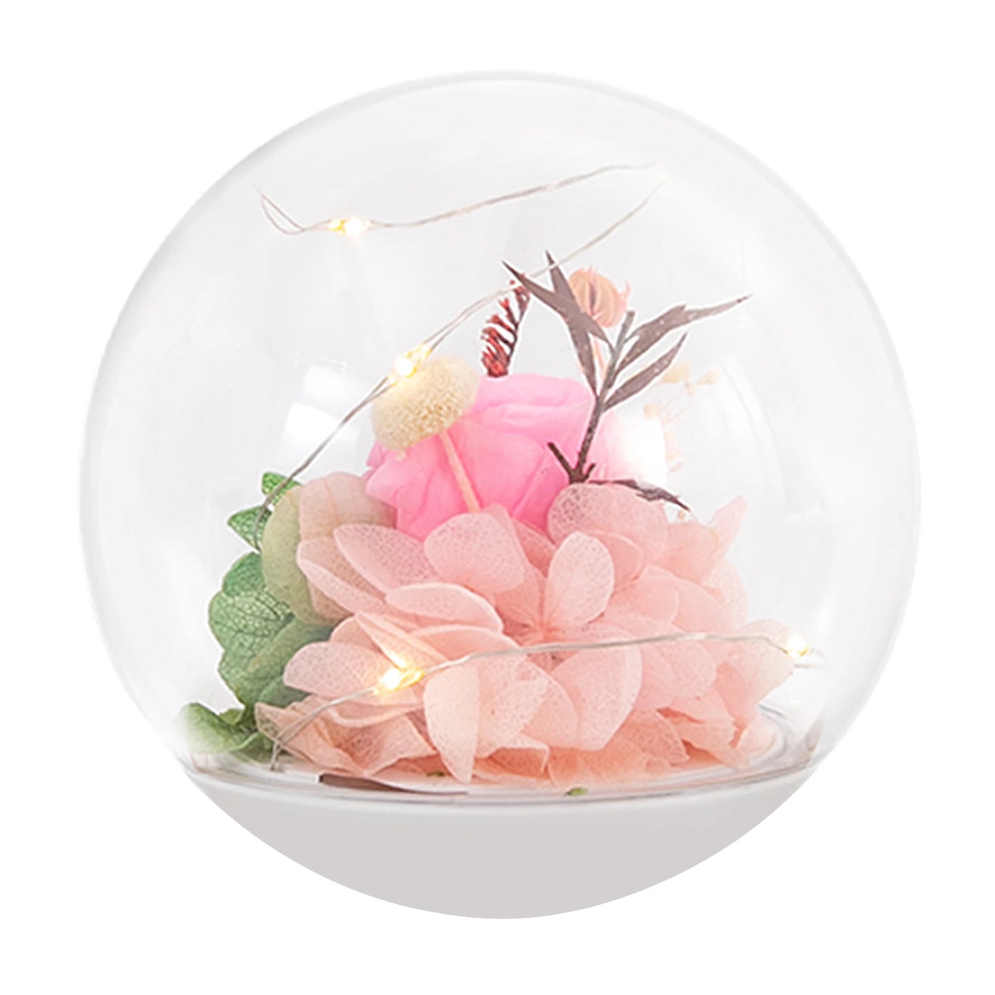 Floating Flower Lamp Floating Flowers with LED Light Magnetic Levitation Flower Light for Bedrooms/Tables/Offices/Living Rooms