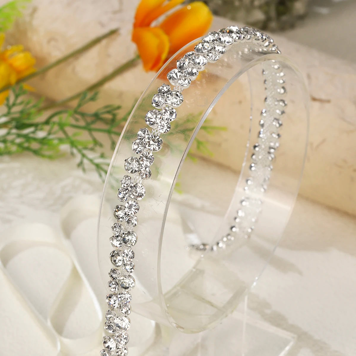Bridal Handmade Rhinestone Belts for Women Accessories Party Crystal Wedding Dress Belt Strass Bride Sash Bridesmaid Gift