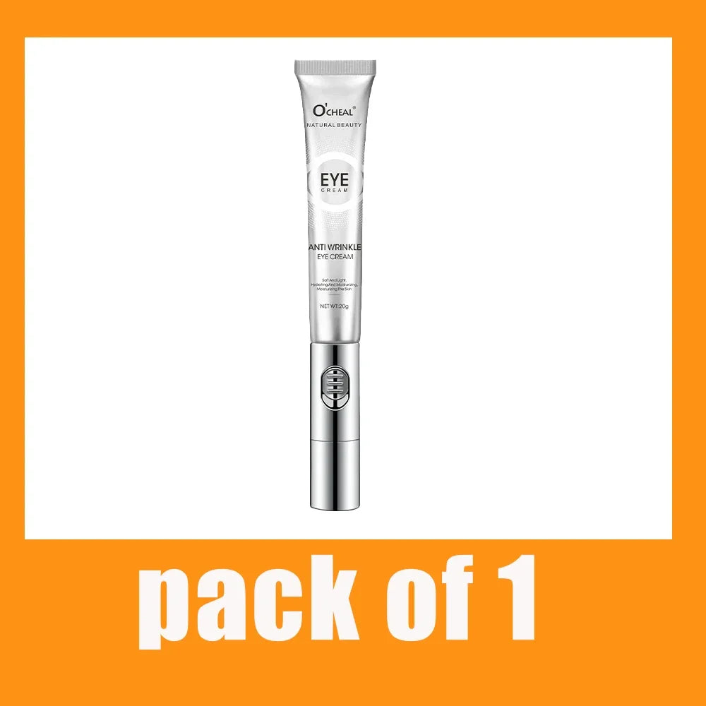 Rejuvenating Electric Massage Eye Cream For Wrinkles Fine Lines Hydration