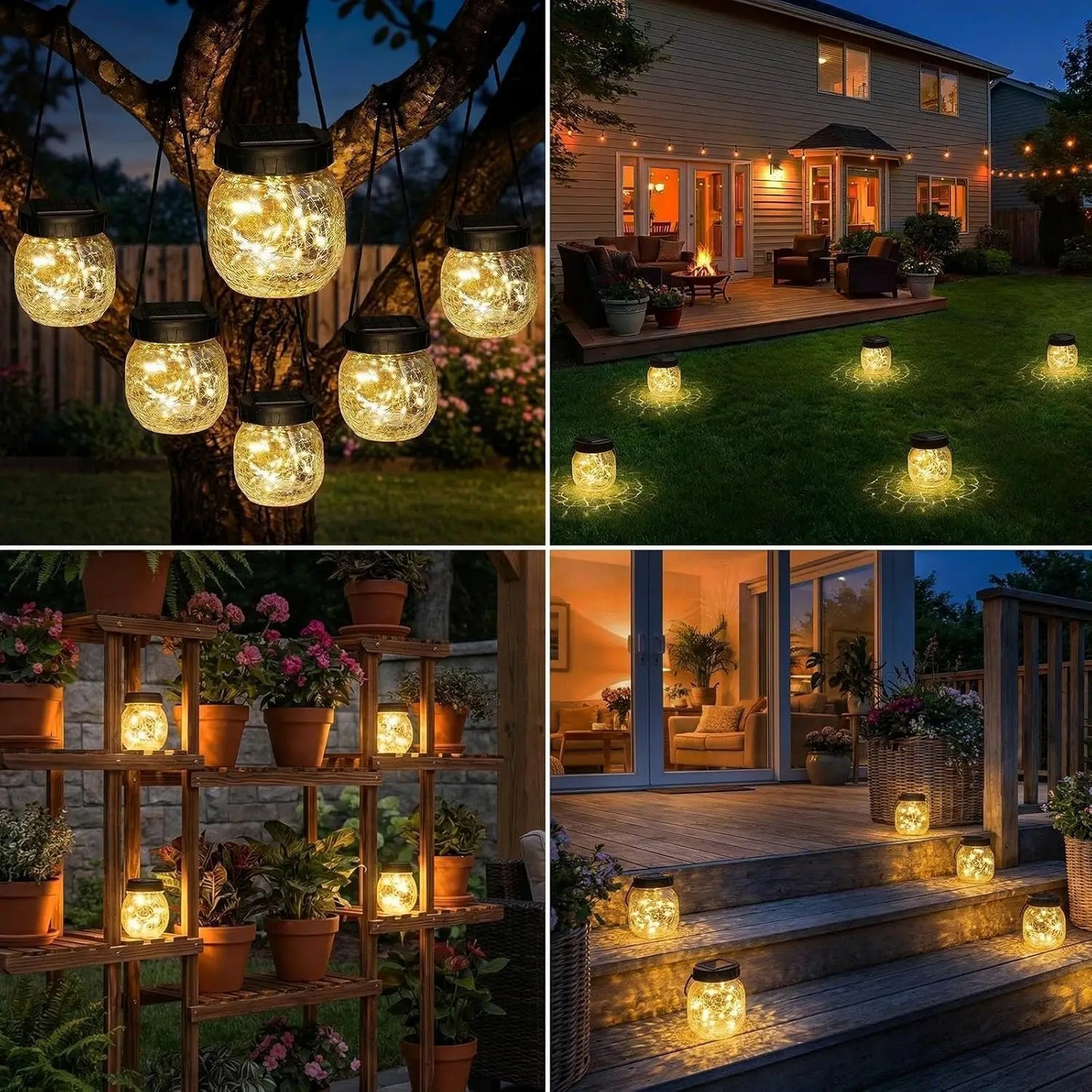 Outdoor Wall Lights Metal 6in 4 Pack Waterproof All Weather Orange