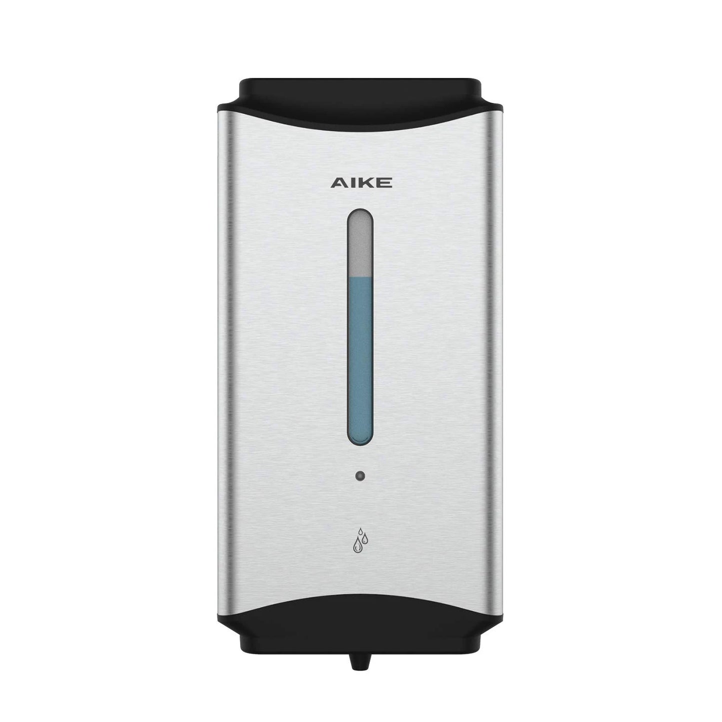 AIKE 1100ML Automatic Liquid Soap Dispenser Bathroom Hand Sanitizer Liquid Dispenser Stainless Steel Wall Mounted Soap Dispenser