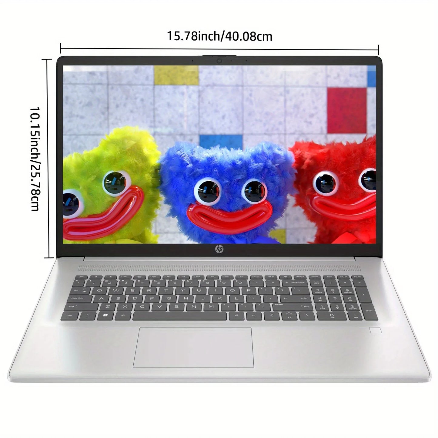 HP 17T Business Laptop, 17.3" HD+ Touchscreen Display, Intel Core i7-1355U, 16GB RAM, 1TB SSD, Backlit Keyboard, Windows 11 Home