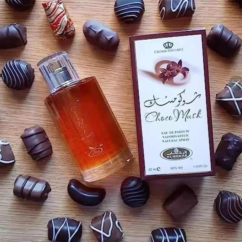 Al Rehab Choco Musk Eau de Parfum 50ml 1.65fl.oz Unisex Sweet Vanilla Fragrance