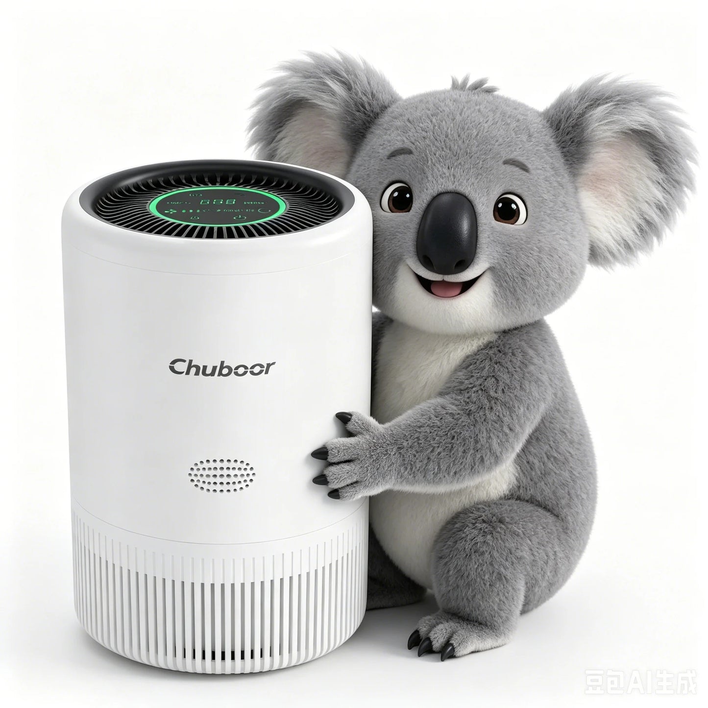 Chuboor Air Purifier Quiet Air Cleaner with High-Efficiency Filtration,H13 HEPA Removes Smoke, Dust, Pollen, Pet Hair