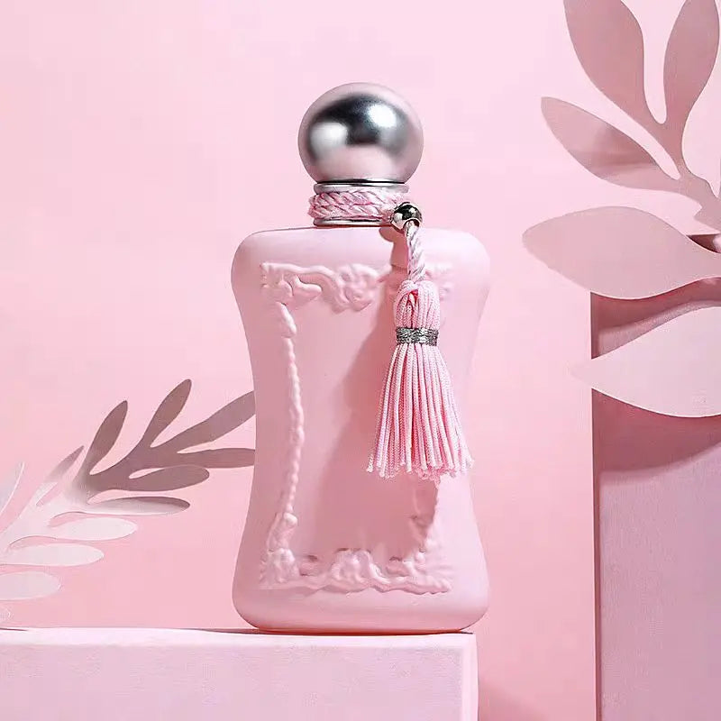 Delina perfume Elegant pink tassel bottle, delicate female fragrance, suitable for daily wear