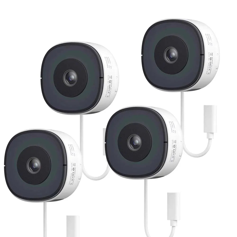 2K Window Camera WiFi Indoor Cameras For Home Security Full Color Night Vision Two-Way Audio Motion Detection