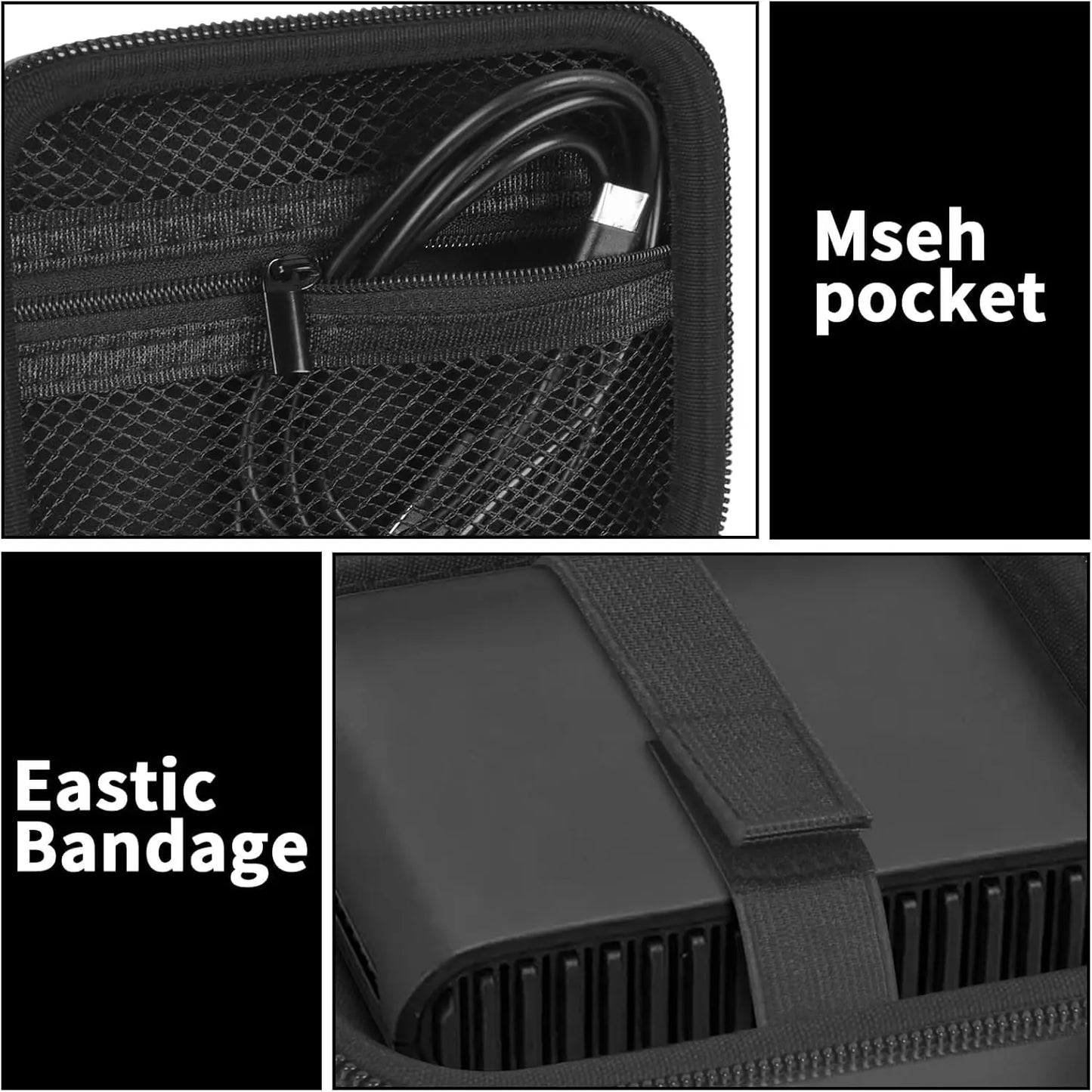 Case Compatible with TP-Link Ultra-Portable Wi-Fi 6 AX1500 Travel Router, Storage Holder for TL-WR1502X WiFi Hotspot(Case only)