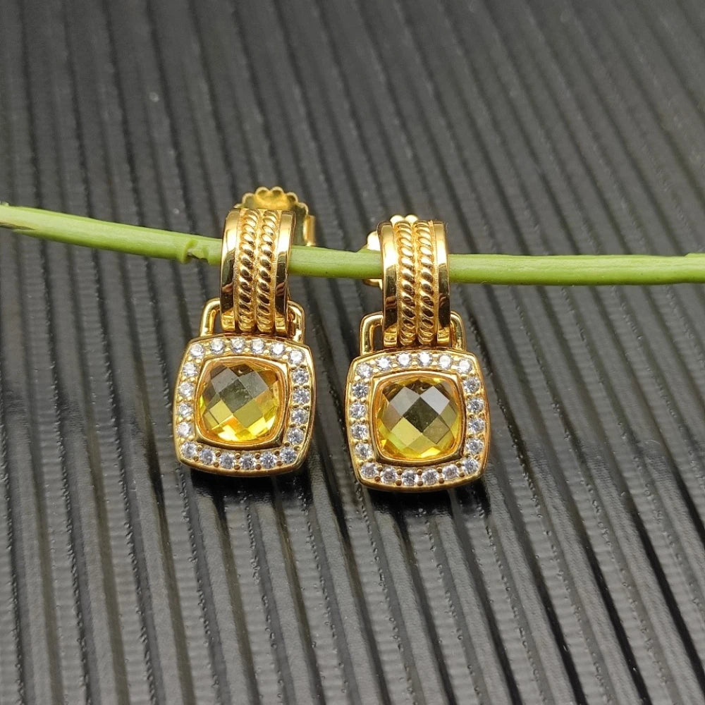2026 New High Quality Fashion Jewelry Simple Temperament Retro Versatile Earrings Gift Suitable for Both Men and Women ED13