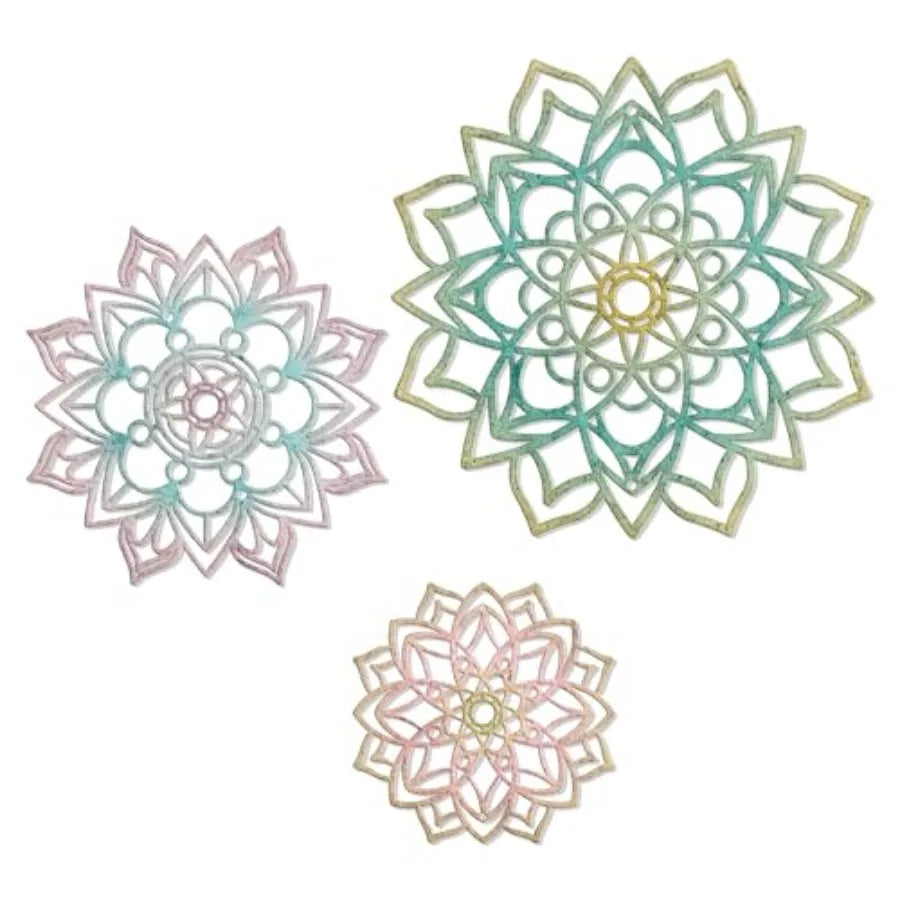 3 Ps olorful Metal Flowers Wall Art Farmouse Floral Batroom Deoration Flowers Metal anging Deor Farmouse Wall Art for Living Ro