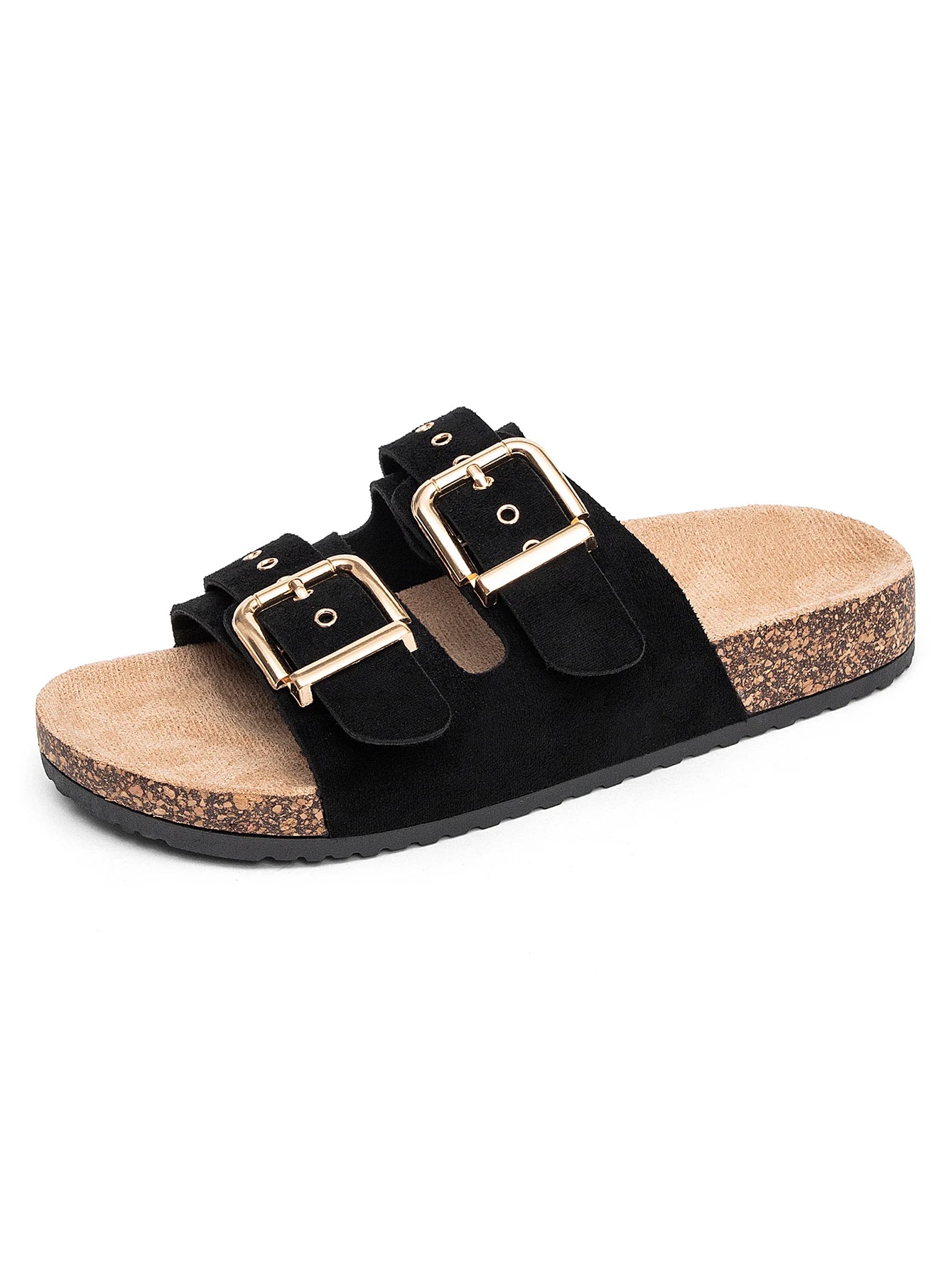 New Round Toe Thick Sole Open Toe Casual Slippers in Summer Fashion Elegant and Lightweight Outside Slippers for Women