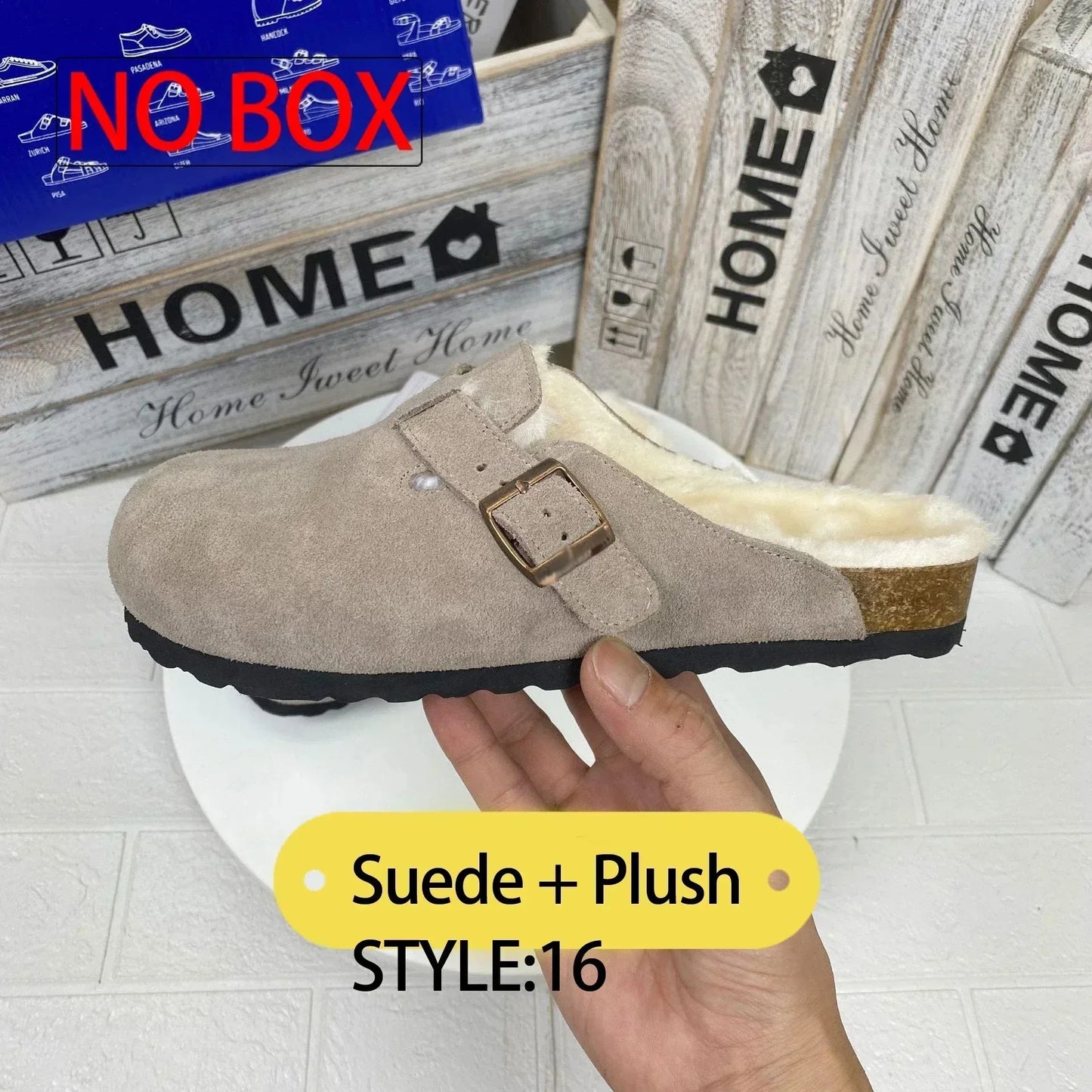 Summer Soft Footbed Suede Sandals Women And Men Fashion All-Match Couples