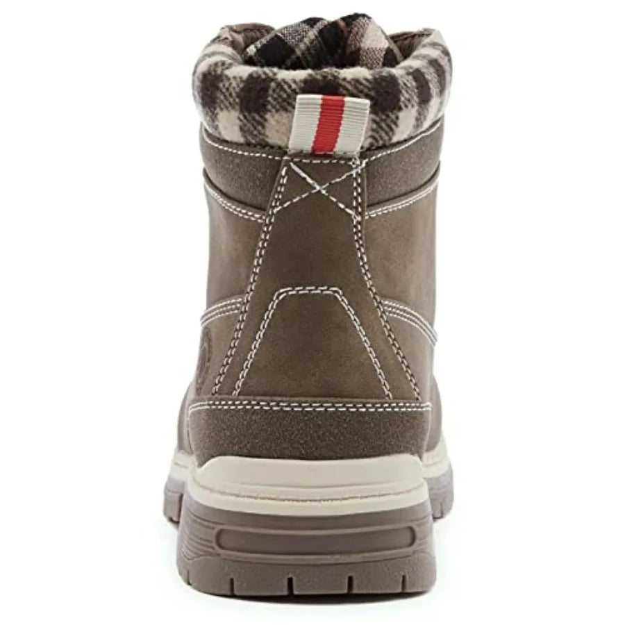 Work Hiking Boots for Women Waterproof - Womens Outdoor Ankle Boots Lightweight Snow Winter Boots for Trekking Walking