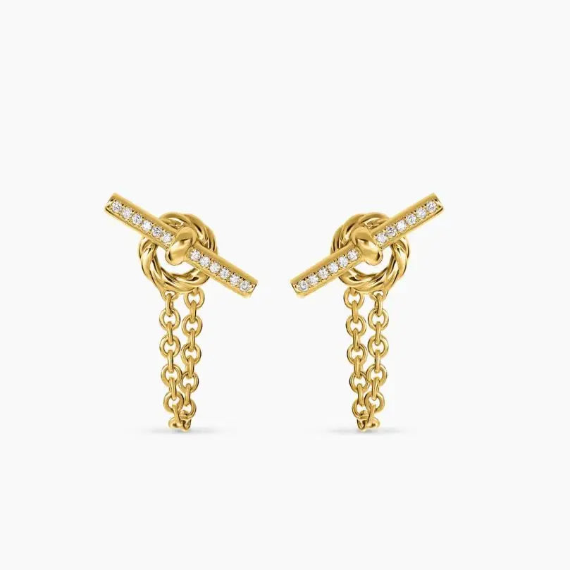 2026 New High Quality Fashion Jewelry Simple Temperament Retro Versatile Earrings Gift Suitable for Both Men and Women ED13