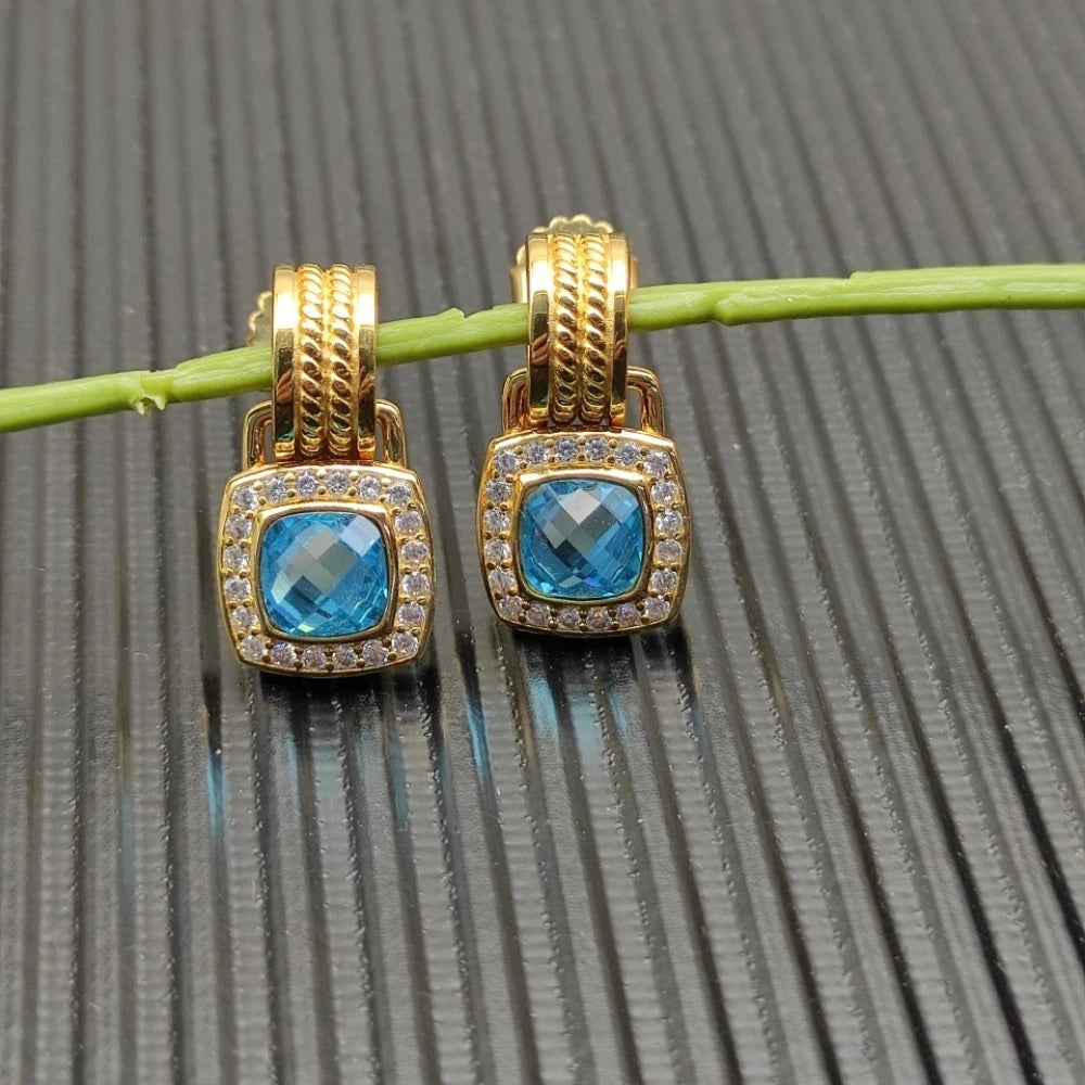 2026 New High Quality Fashion Jewelry Simple Temperament Retro Versatile Earrings Gift Suitable for Both Men and Women ED13