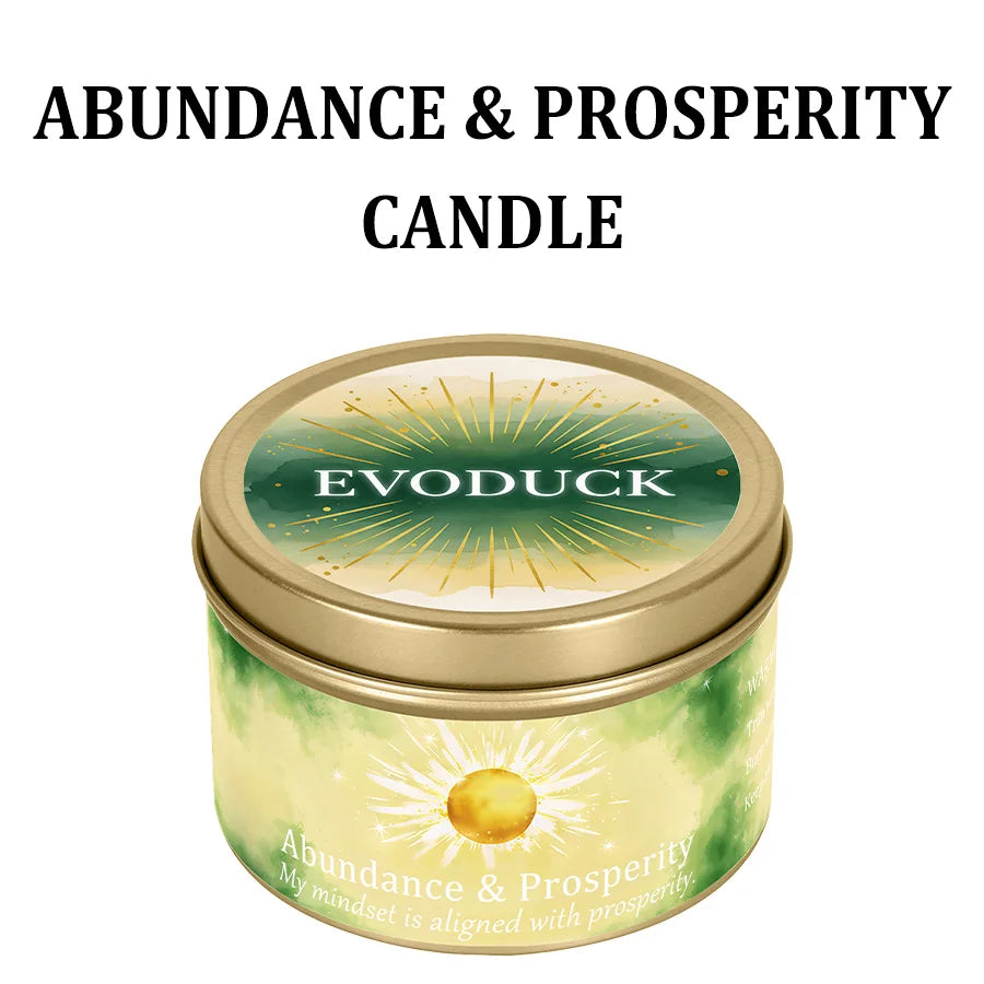 3Pcs Protection & Cleansing Crystal Intention Scented Candle Set, White Sage & Frankincense Scented Soy Candles with Black Tourmaline & Evil Eye Charm, Negative Energy Clearing Aromatherapy Tin Candles, Halloween Witchy House