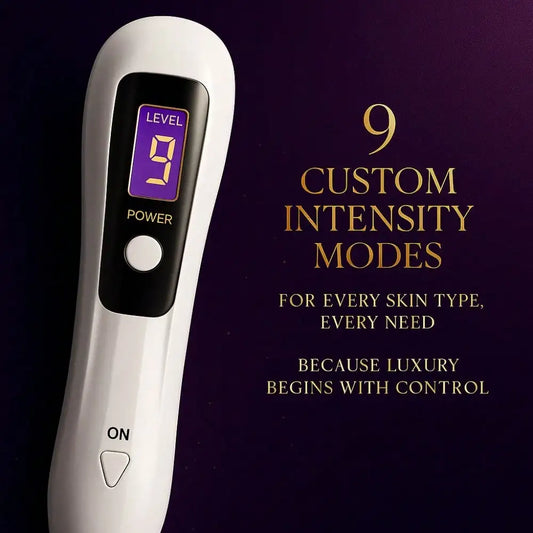 Luxury LCD Beauty Pen – USB Rechargeable Mole & Freckle Remover, Portable Tattoo Eraser for Flawless Skin, White Gift Box