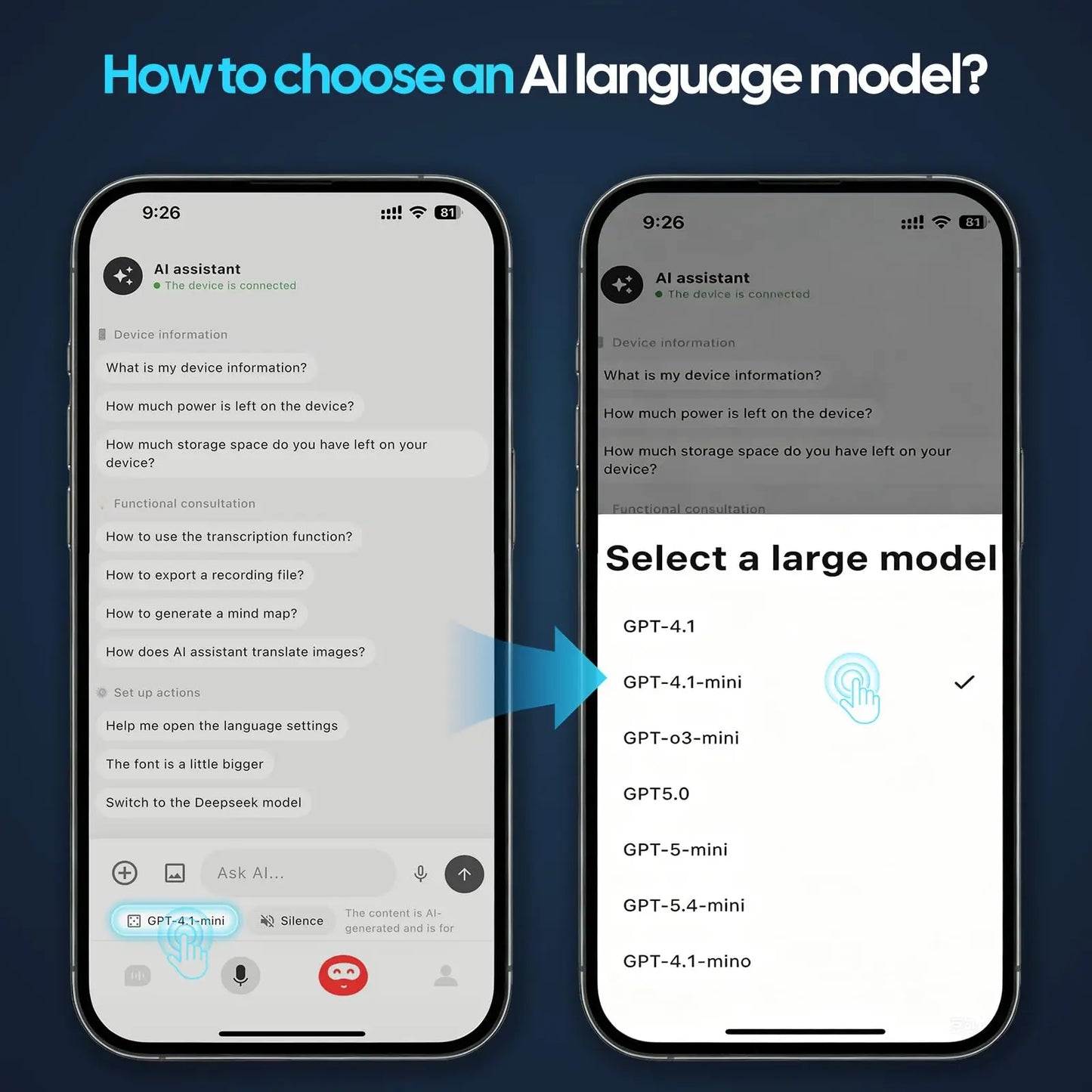 Smart AI Voice Recorder With Real-Time Translation 255 Languages Photo Translator Simultaneous Interpreter Transcription AI Summary Mind Map Note Taker for Meetings Lectures Travel 64GB
