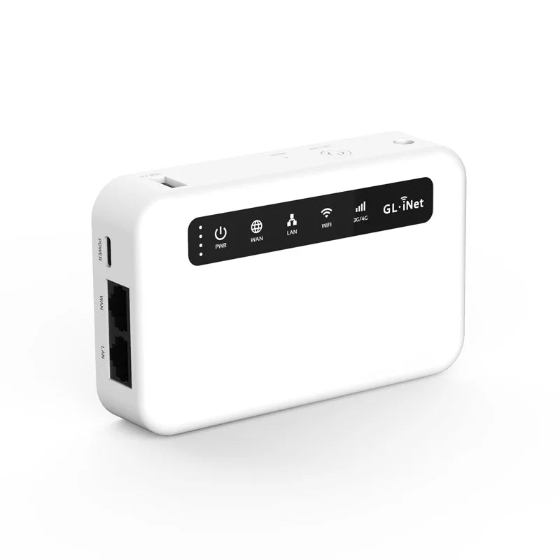 GL.iNet Puli GL-XE300 4G LTE Smart VPN Router Portable WiFi Wireless Travel Hotspot, OpenWrt, 5000mAhBattery, OpenVPN