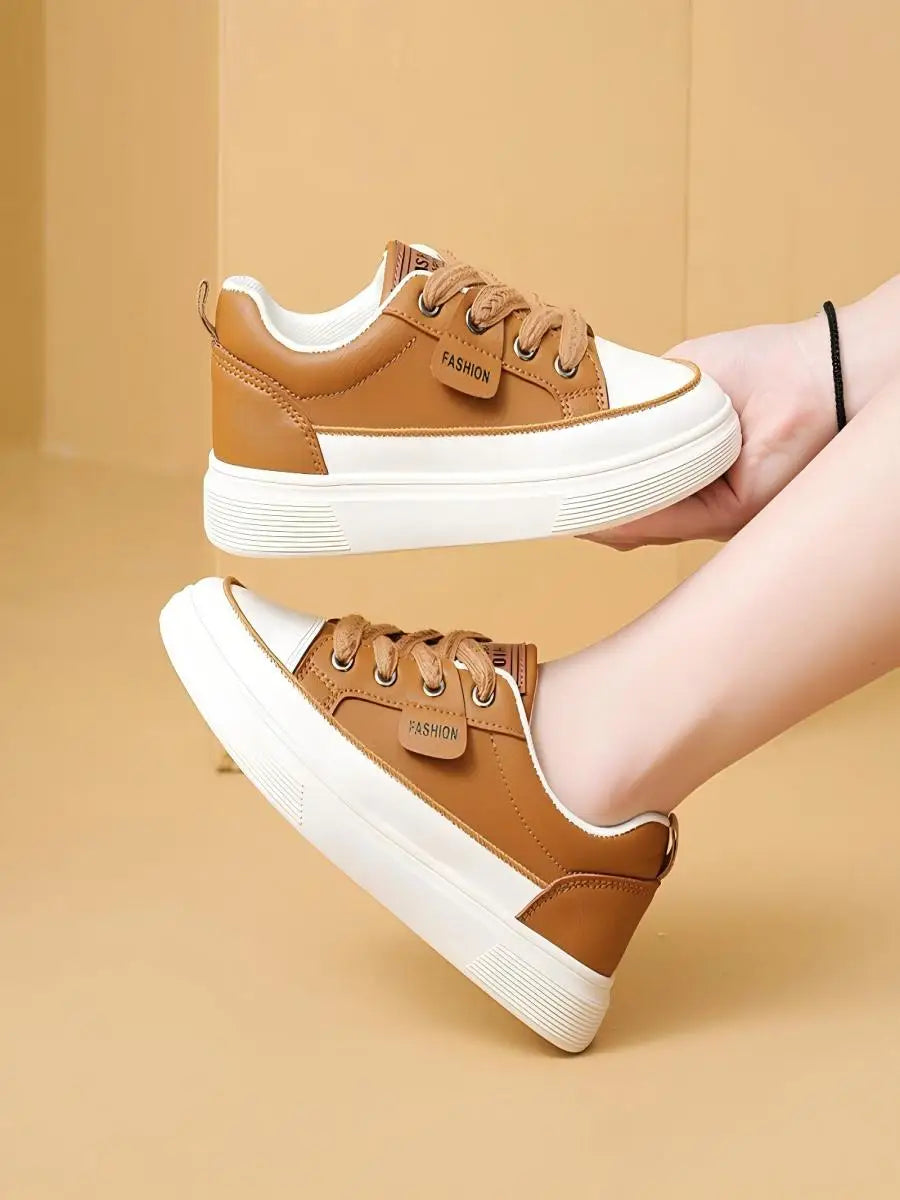 Classic Low Top Platform Sneakers Women's Canvas Casual Shoes Lightweight Comfortable Walking Shoes for Daily & School Wear