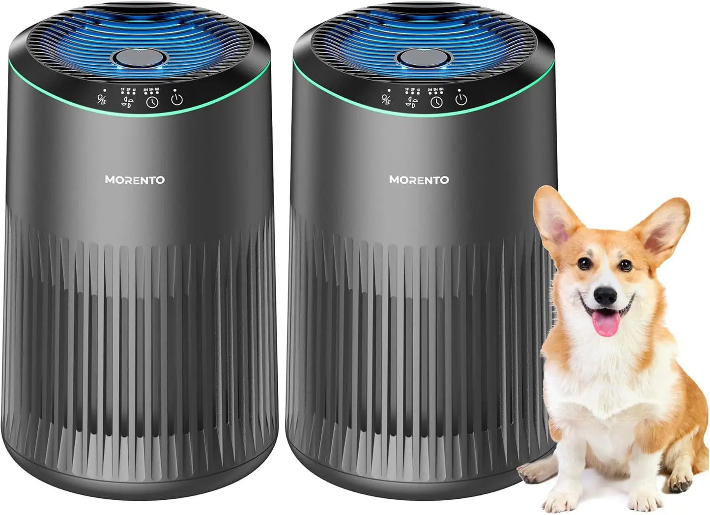 Air Purifiers for Bedroom Home for Smoke Pet Dander Odors, Air Purifier with Sleep Mode Small Air Purifier with Fragranc