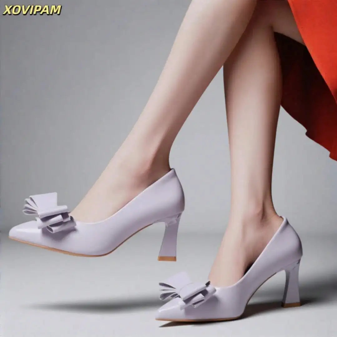 Womens Pointed Toe Block Heel Pumps,Womens High Heel,Pink Heels,Womens Spring Summer Shoes,Elegant Classy Business Party Wedding Dress Shoes Plus Size