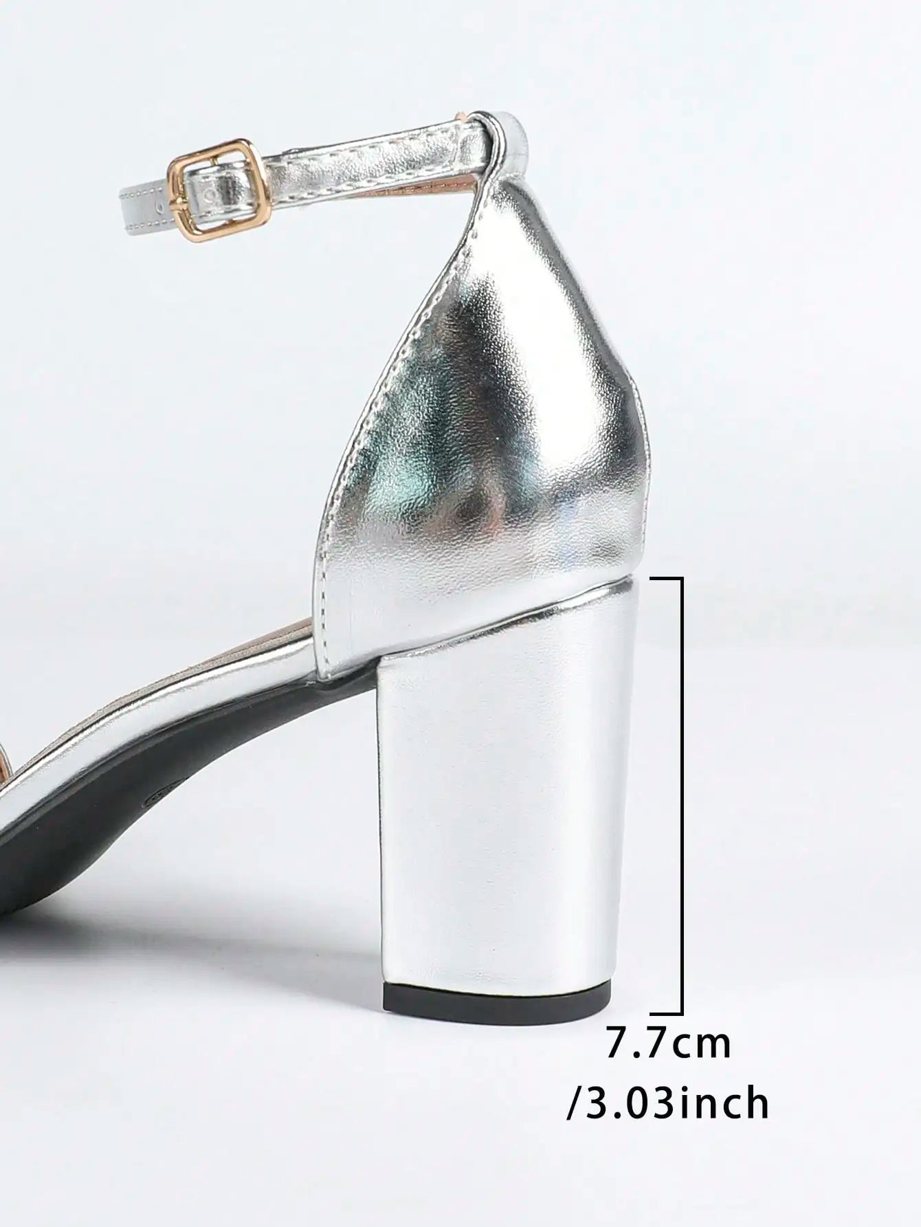 Women's Fashion New Comfortable Party/Holiday Nude Strap High Chunky Heel Roman Crystal Embellished Sandals