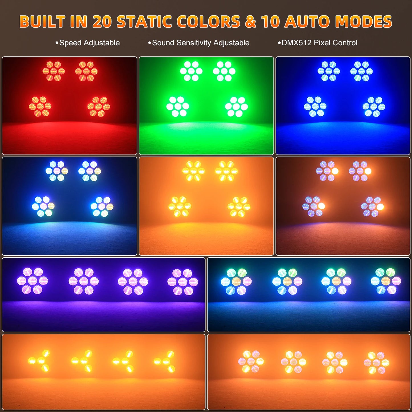 350W COB LED Retro Lights Linear Vintage Light Stage Effect Lighting Projector for Party Concert Wedding Theater Live Show Club