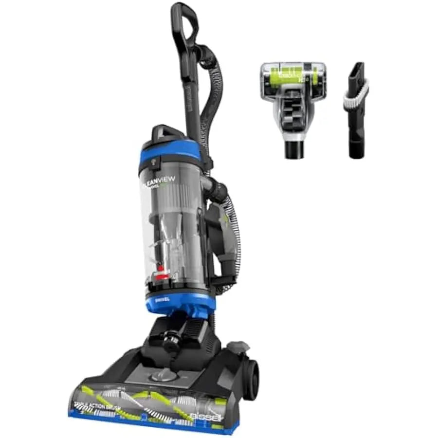 Bissell CleanView Swivel Vacuum with Triple Action Brush Roll, Swivel Steering, Extension Wand, Easy-Empty Dirt Tank, Multi-Cycl