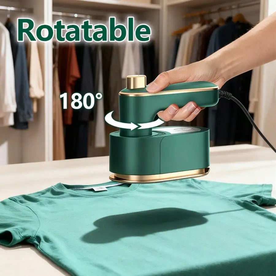 Handheld Portable Rotary Garment Ironing Machine, Home Dormitory Mini Ironing Tool, Lightweight Mini Home Travel Ironing Machine, Small And Convenient, Back-To-School