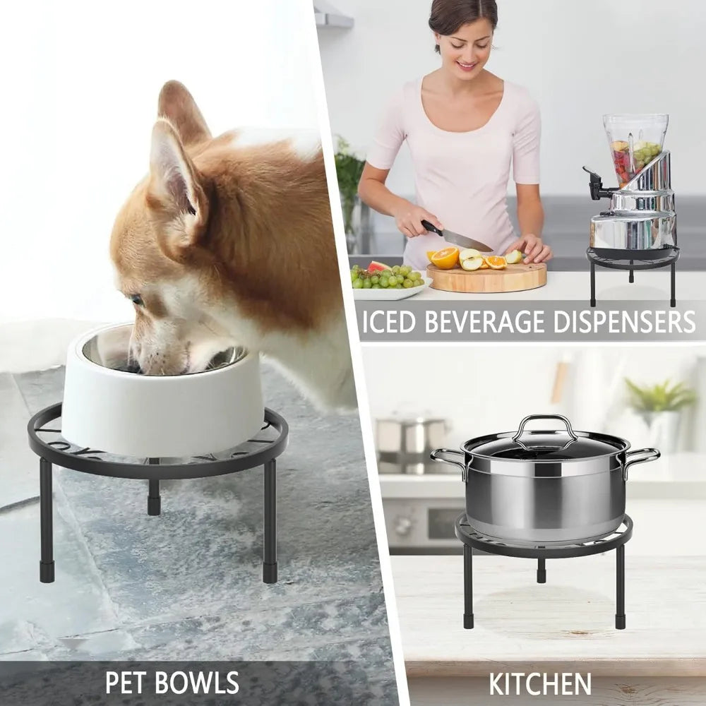 5 Tier Metal Plant Stands Heavy Duty Anti Rust Indoor Outdoor Display Rack Black