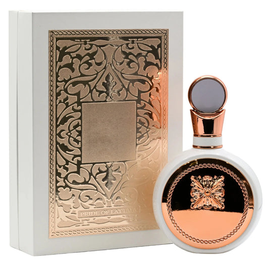 Fakhar - Floral, Sweet, Creamy, Powdery, Fruity - Eau de Parfum Long-Lasting Fragrance for Women, 3.4 Oz / 100 ml