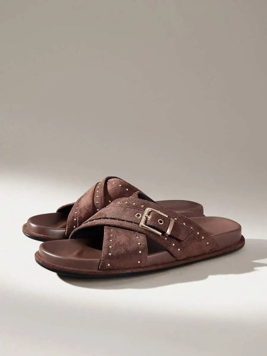 Fashion Ladies Commuter Sandals, Versatile Summer Casual Shoes for Daily Travel