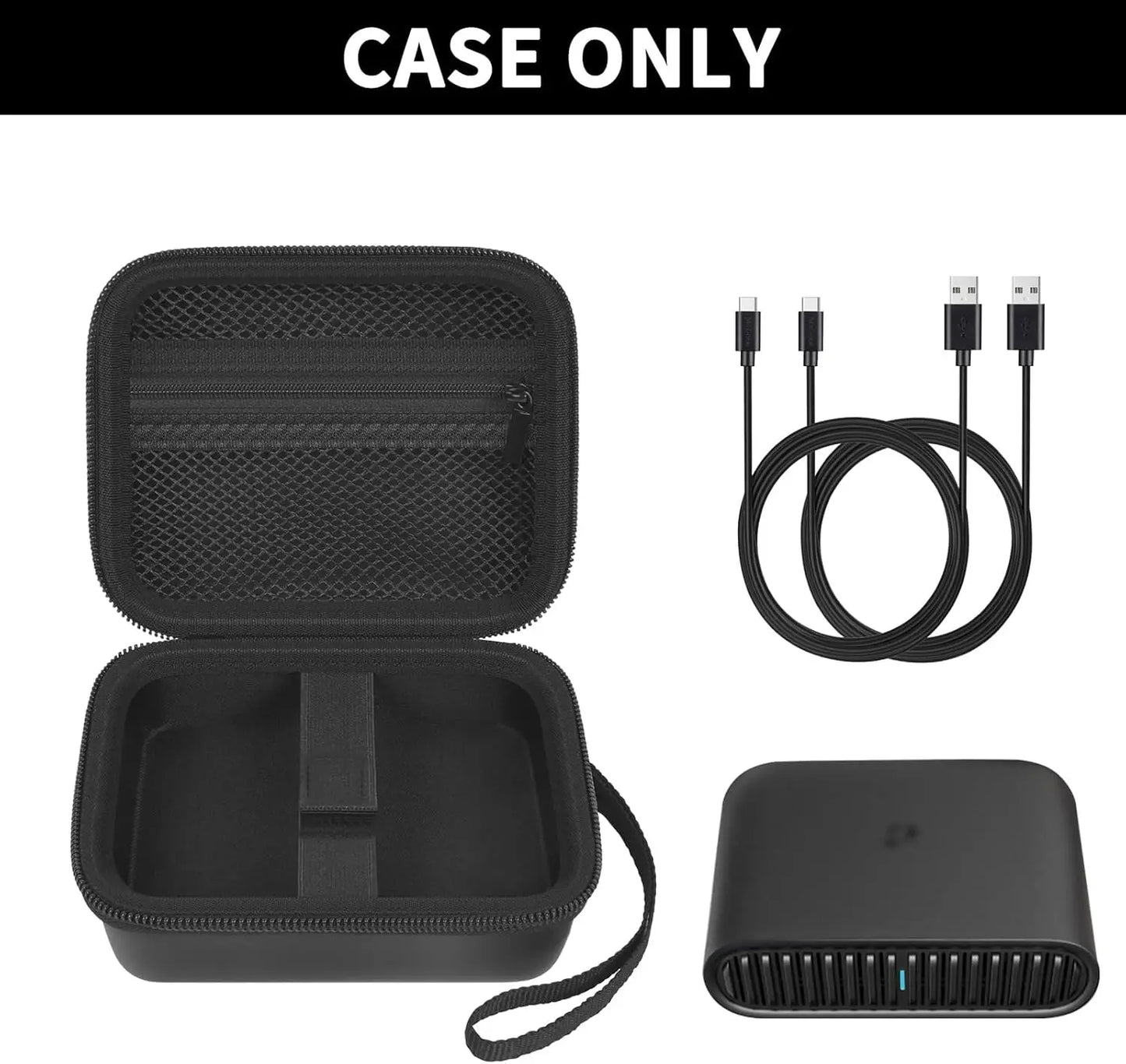 Case Compatible with TP-Link Ultra-Portable Wi-Fi 6 AX1500 Travel Router, Storage Holder for TL-WR1502X WiFi Hotspot(Case only)