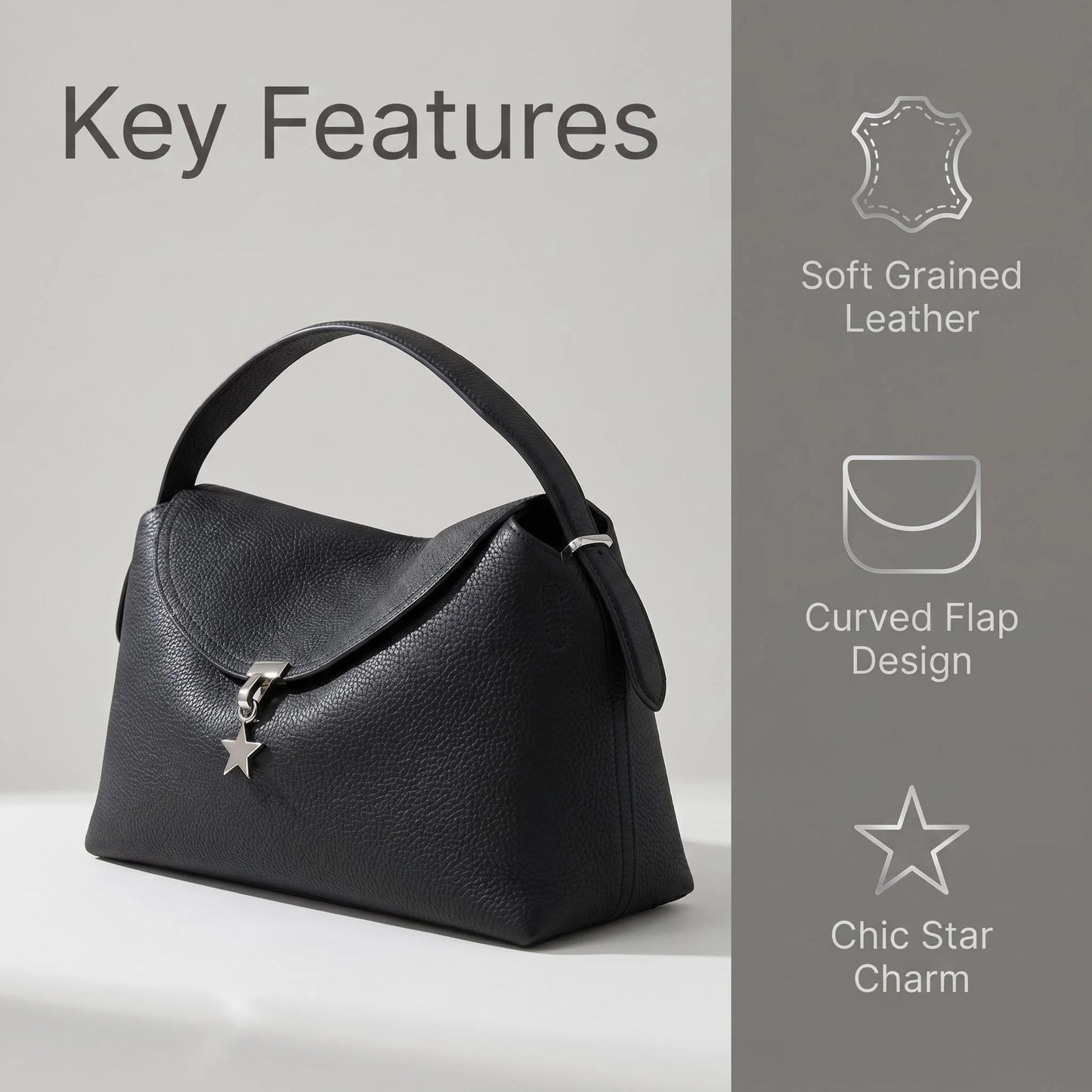 Luxury Soft Business Shoulder Bag, featuring adjustable shoulder strap, detachable waist belt and cotton lining - available in dark color options