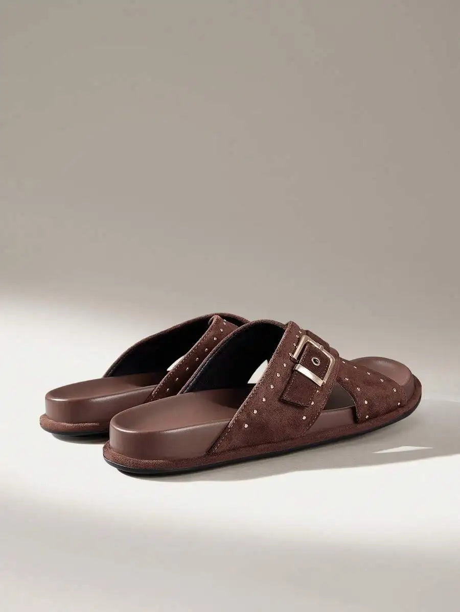 Fashion Ladies Commuter Sandals, Versatile Summer Casual Shoes for Daily Travel