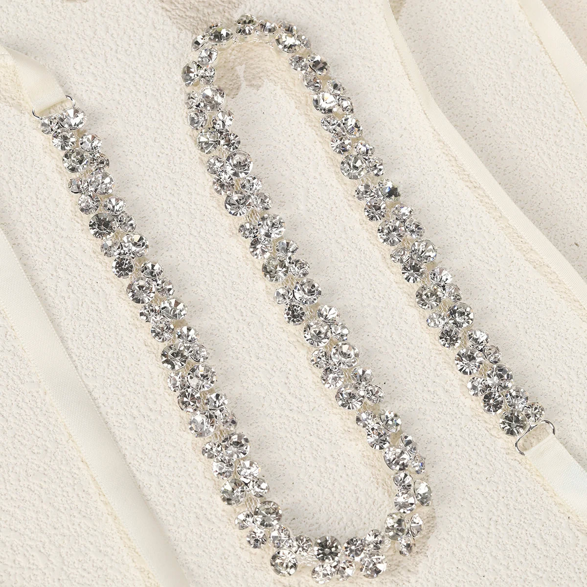 Bridal Handmade Rhinestone Belts for Women Accessories Party Crystal Wedding Dress Belt Strass Bride Sash Bridesmaid Gift