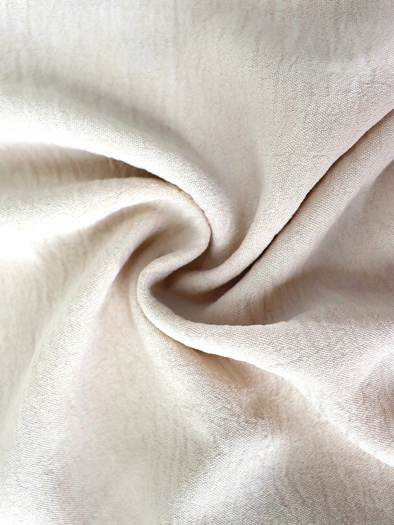 2-Piece Cream Textured Scalloped Edge Sleeveless Top High Waist Wide Leg Pants Chic Minimalist Women Daily Outfit