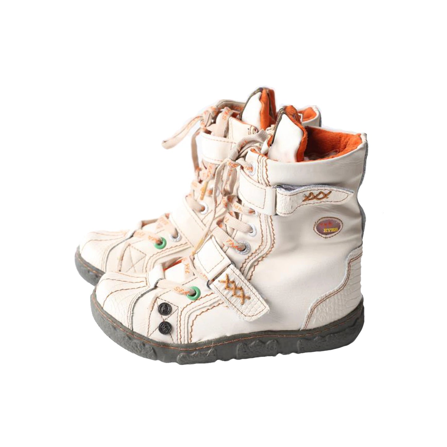 TMA EYES Women's Winter Retro Snow Boots Vintage Trendy Warm Fur Lined Ankle Boots Non-slip Outdoor Shoes