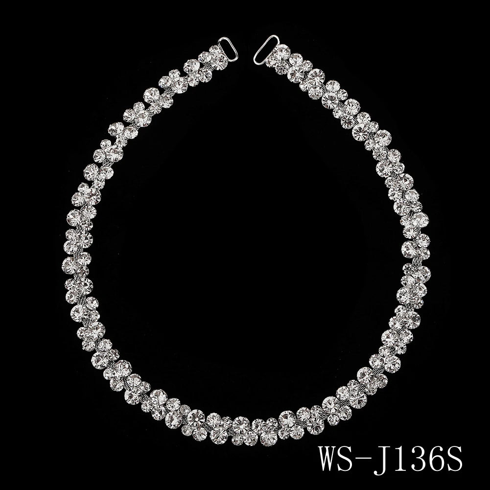 Bridal Handmade Rhinestone Belts for Women Accessories Party Crystal Wedding Dress Belt Strass Bride Sash Bridesmaid Gift
