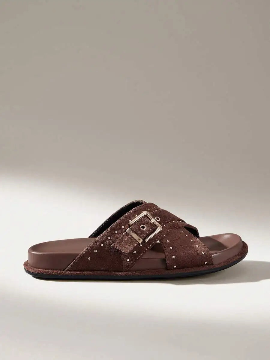 Fashion Ladies Commuter Sandals, Versatile Summer Casual Shoes for Daily Travel