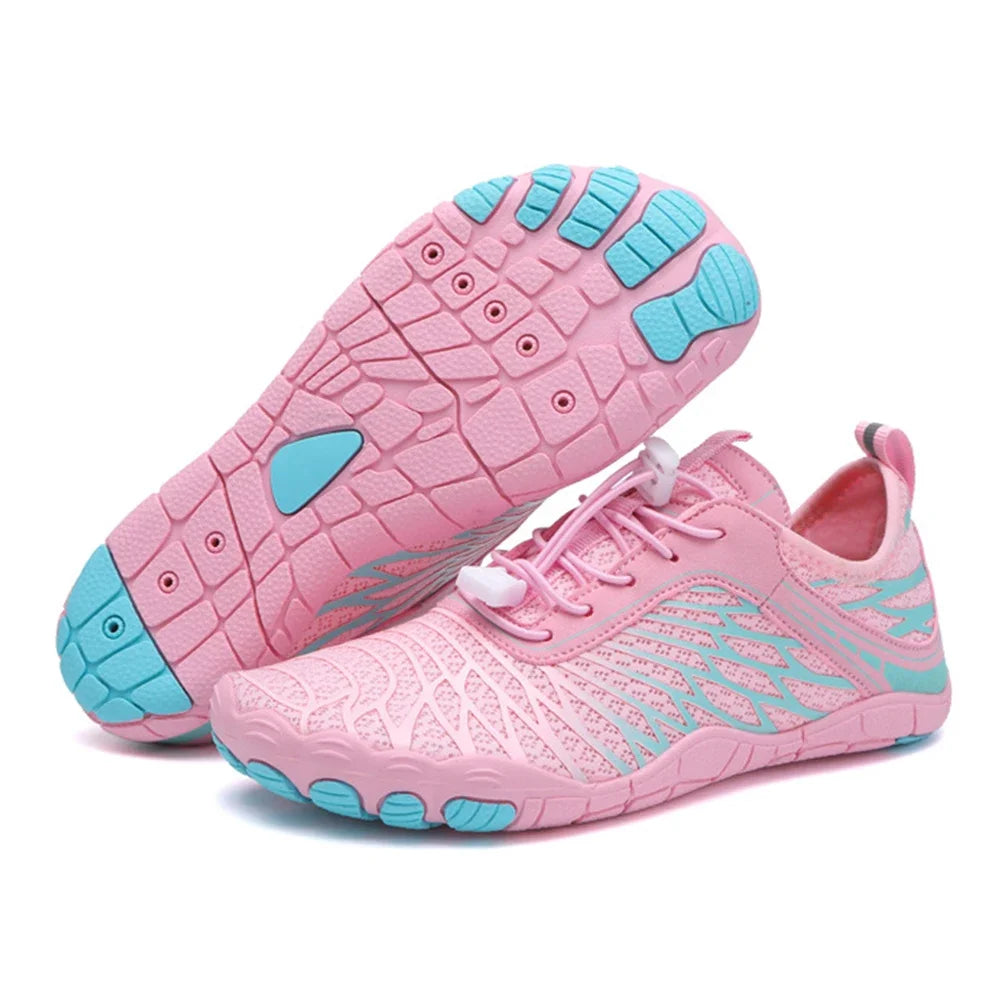 Unisex Barefoot Shoes Outdoor Beach Water Sports Upstream Aqua Shoes Men Women Gym Running Fitness Sneakers Swimming Footwear