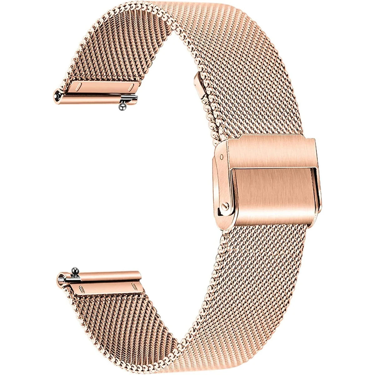 14/16/18/20/22mm Universal Milanese Watchband Quick Release Watch Band Mesh Stainless Steel Strap Wrist Belt Bracelet Silver