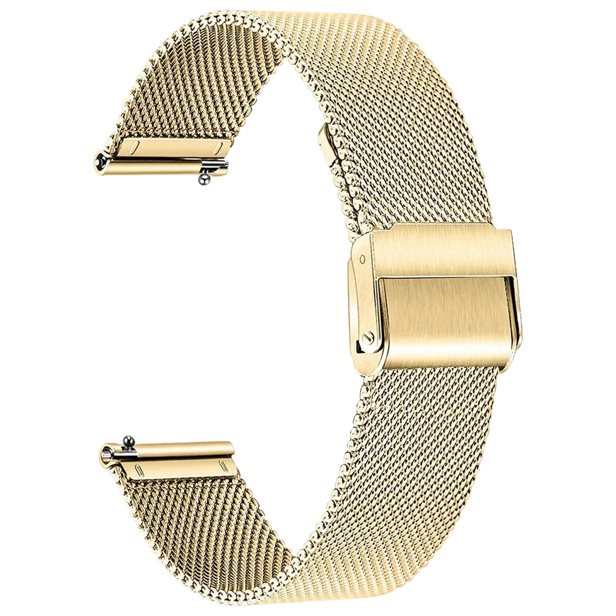 14/16/18/20/22mm Universal Milanese Watchband Quick Release Watch Band Mesh Stainless Steel Strap Wrist Belt Bracelet Silver