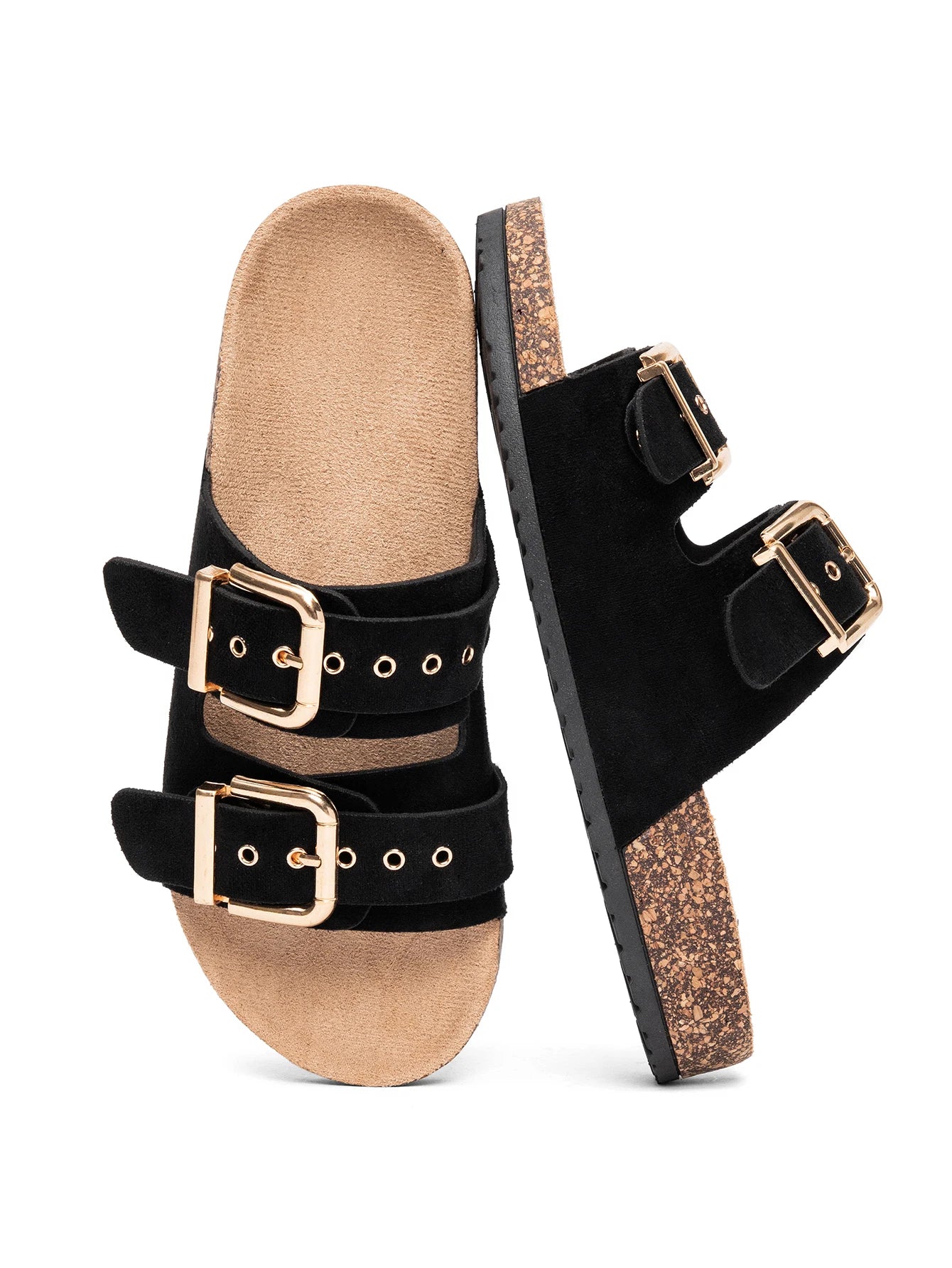 New Round Toe Thick Sole Open Toe Casual Slippers in Summer Fashion Elegant and Lightweight Outside Slippers for Women