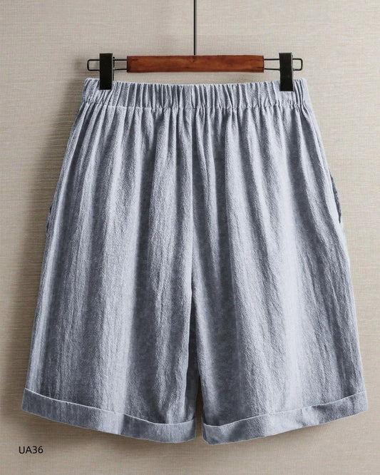 Casual Shorts Summer Women Daily High Waist Multi Color Short Pants Thin Cotton Linen Soft Breathable Gym Outdoor Sport Bottoms