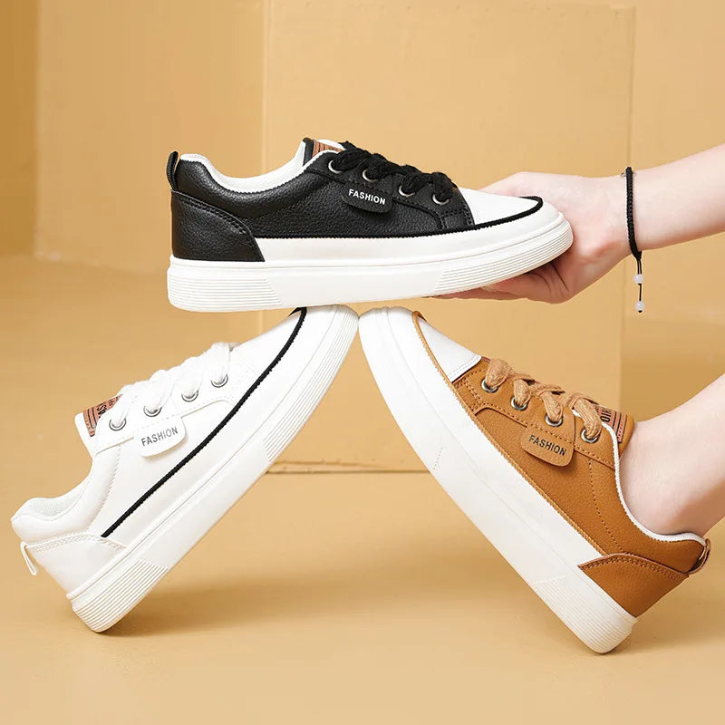 Classic Low Top Platform Sneakers Women's Canvas Casual Shoes Lightweight Comfortable Walking Shoes for Daily & School Wear