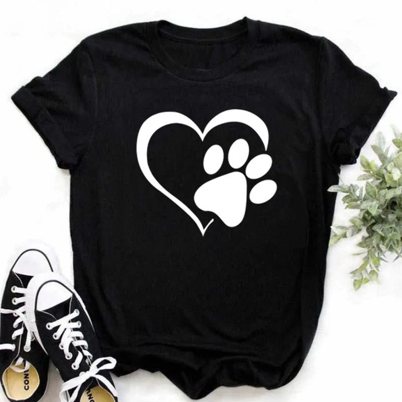 Maycaur New Finger Heart T Shirt Women Tops Korean Ulzzang Graphic Tees Women Fashion Women's T Shirts 90s Girls Black Shirt