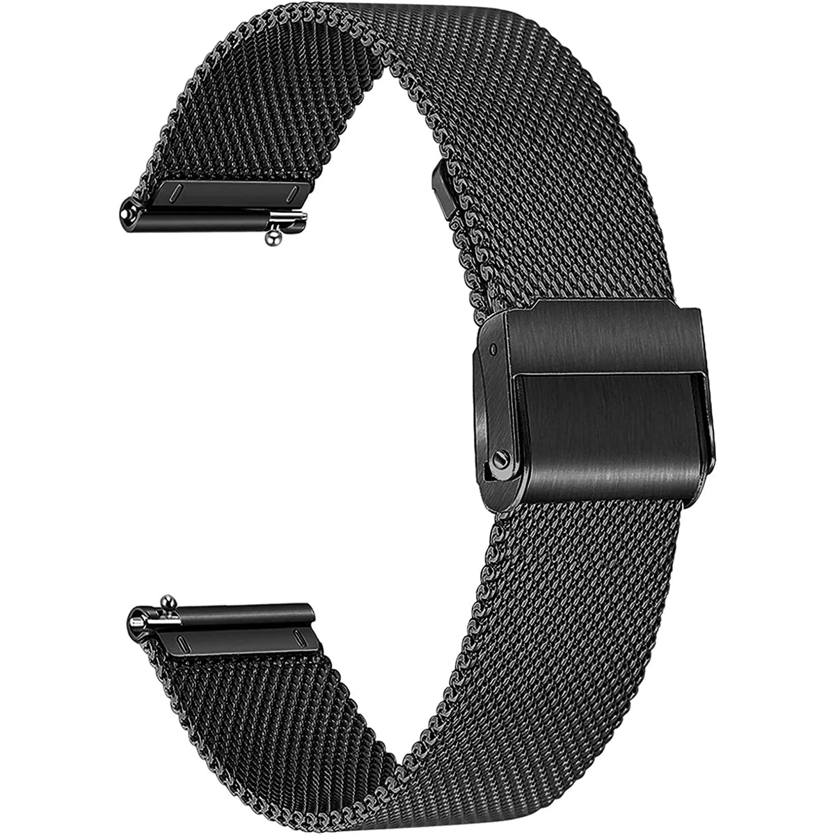 14/16/18/20/22mm Universal Milanese Watchband Quick Release Watch Band Mesh Stainless Steel Strap Wrist Belt Bracelet Silver