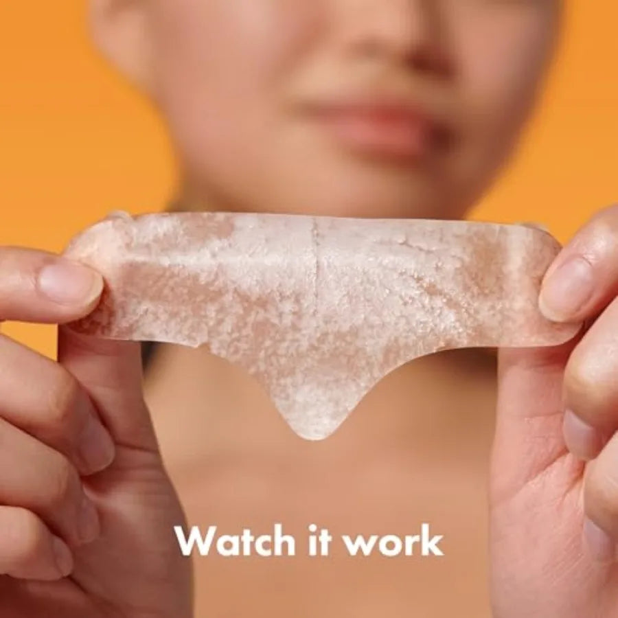 Mighty Patch™ Forehead Patch - Hydrocolloid Acne Pimple Patch, Contoured to Cover Larger Area of Zits and Blemishes - Drug-Free