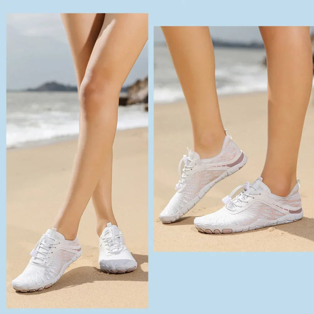 Unisex Barefoot Shoes Outdoor Beach Water Sports Upstream Aqua Shoes Men Women Gym Running Fitness Sneakers Swimming Footwear